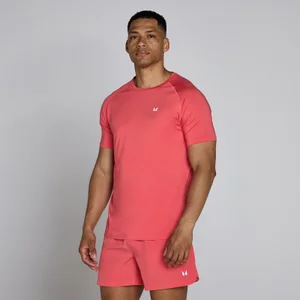 MP Herren Training Kurzarm-T-Shirt – Karminrot - Size M