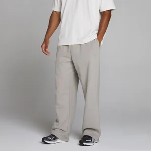 Oversized Straight Leg Jogginghose - Chalk Grey - Size M