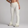 MP Damen Tempo Flared Leggings – Coconut