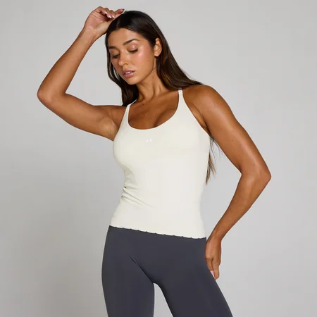 MP Damen Tempo Ultra Seamless Longline Tank-Top - Mist