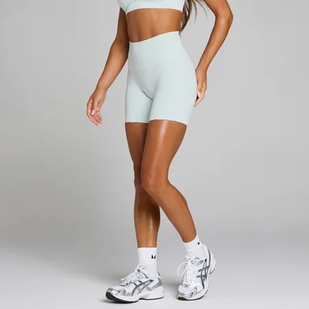 MP Damen Tempo Ultra Seamless Radlerhose - Blue Aura