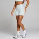 MP Damen Tempo Ultra Seamless Radlerhose - Blue Aura