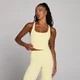 MP Damen Tempo Racerback-Top mit Riemen – Buttercreme