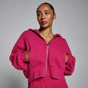MP Damen Lifestyle Hoodie mit durchgehendem Reißverschluss - Bold Berry - Size M