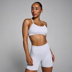 MP Damen Lift Seamless Strappy BH - Chalk Dust - Size M