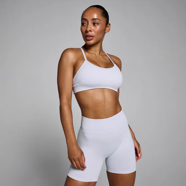 MP Damen Lift Seamless Strappy BH - Chalk Dust