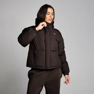MP Kurze gepolsterte Steppjacke für Damen - Kakao - Size S
