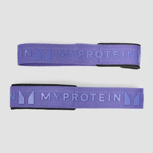 Myprotein Lifting-Schlaufen mit Silikongriff und Tasche - Power Indigo - Colour Power Indigo