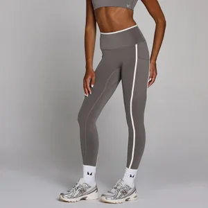 MP Damen Velocity Contrast Leggings – Aschgrau - Size L