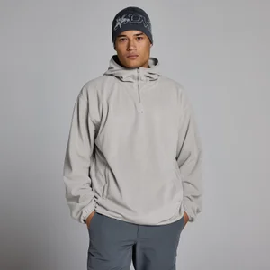 MP Herren Fleece 1/4-Reißverschluss Hoodie - Sustained Grey - Size XS