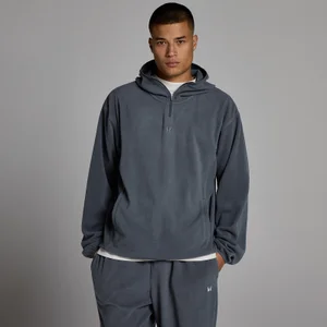 MP Herren Fleece 1/4-Reißverschluss Hoodie - Granite - Size XS