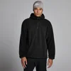 MP Herren Fleece 1/4-Reißverschluss Hoodie - Schwarz