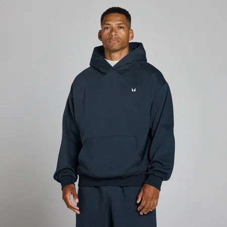 MP Herren Rest Day Oversized-Hoodie – Dunkelmarineblau