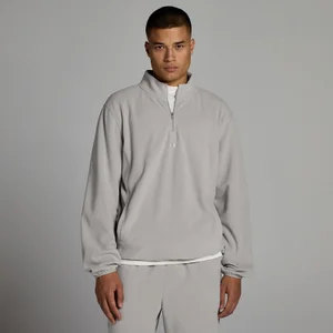 MP Herren Fleece mit 1/4-Reißverschluss – Grau - Size XS