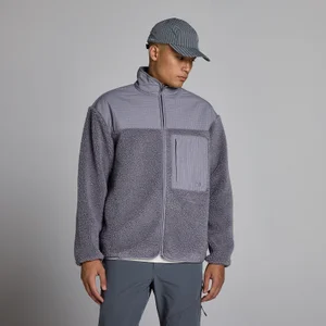 MP Herren Borg-Fleece - Dunkles Grau meliert - Size M