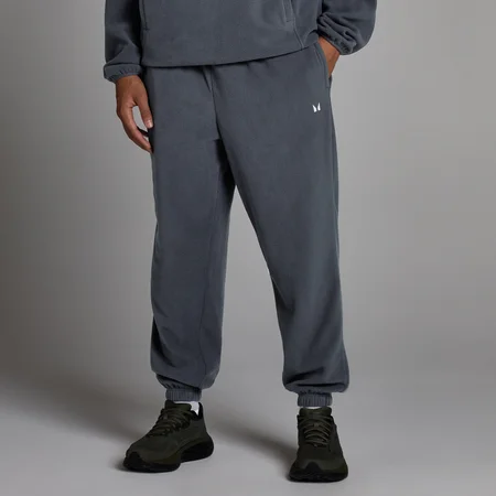 MP Herren Fleece-Jogger - Granit