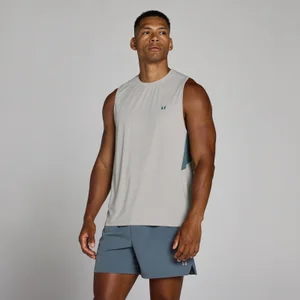 MP Men's Training Ultra Mesh Tank - Chalk Grey - Size XS