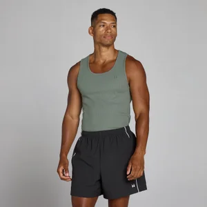 MP Lift Geripptes Muscle-Fit-Tank-Top für Herren - Gunmetal - Size L