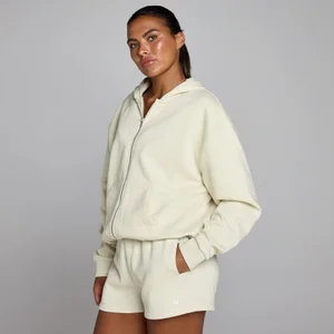 MP Damen Basics Zip Through Hoodie - Wüstensand - Size S