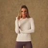 MP Damen X Tatiana Langarm-Shirt mit Daumenlöchern – Perle
