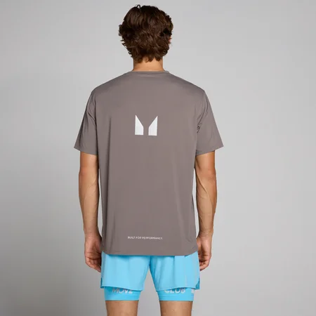 MP Hybrid Mesh T-Shirt für Herren – Aschgrau