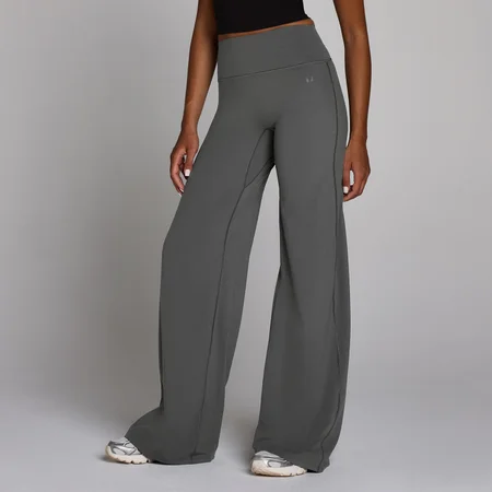 MP Damen Tempo Tall Wide Leg Leggings – Dunkelgrau