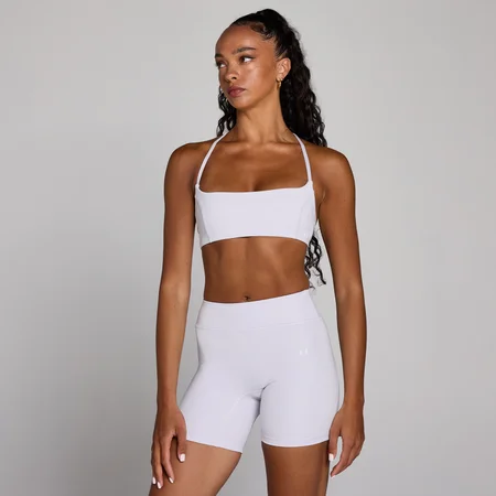 MP Damen Training Sport-BH mit offenem Rücken – Chalk Dust