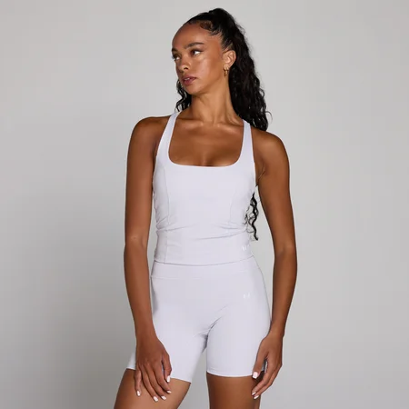 MP Damen Training Racerback Tank-Top – Chalk Dust