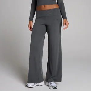 MP Gerippte Wide-Leg-Leggings für Damen – Kräftiges Grau - Size S