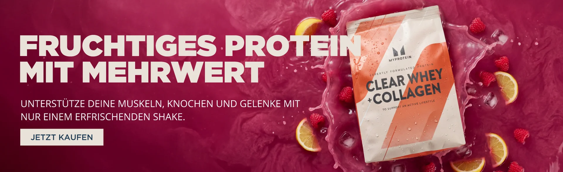 ENTDECKE DAS GESAMTE CLEAR-PROTEIN-SORTIMENT