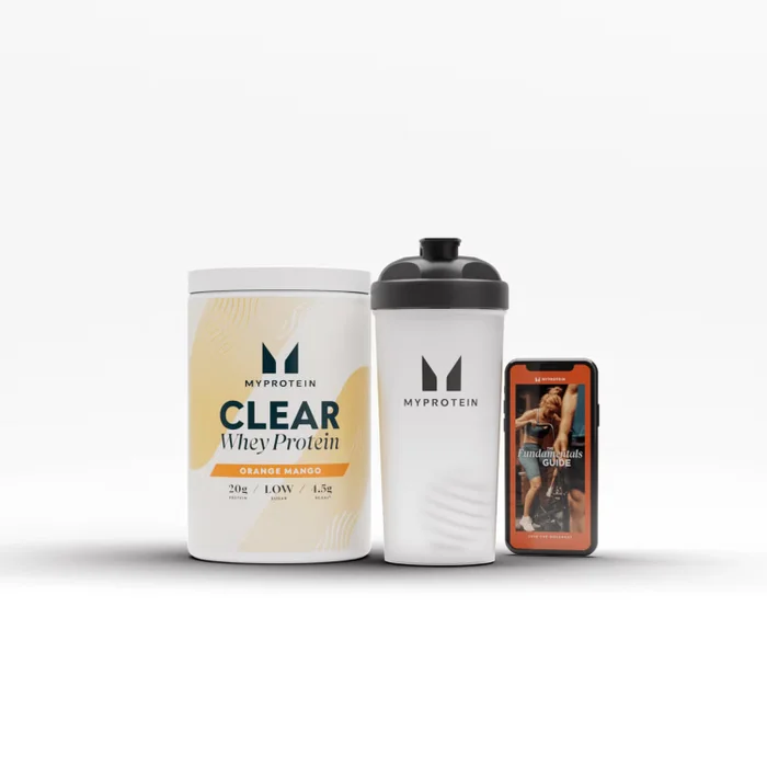 Fruchtig, frisch, unverwechselbar: das Clear-Protein-Bundle in Cranberry & Himbeere – inklusive Myprotein-Shaker.
